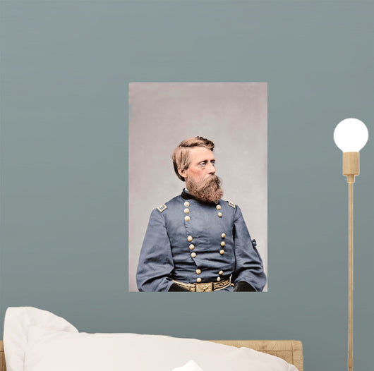 Civil War General Jefferson Wall Decal Design 6