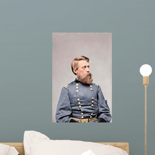 Civil War General Jefferson Wall Decal Design 6