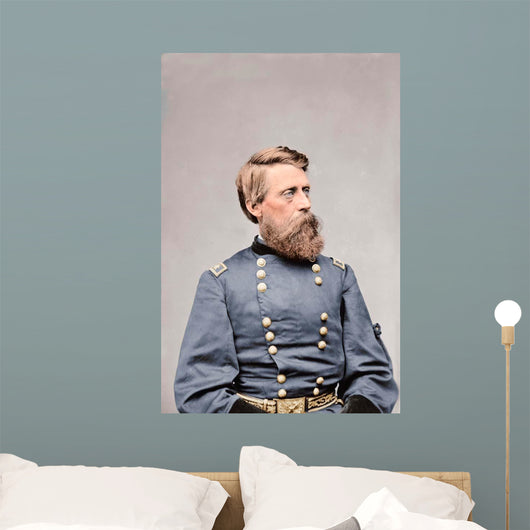 Civil War General Jefferson Wall Decal Design 6