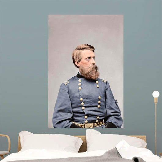 Civil War General Jefferson Wall Decal Design 6