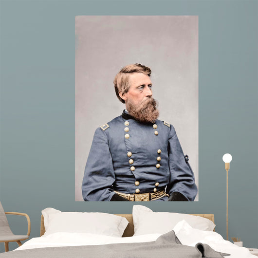 Civil War General Jefferson Wall Decal Design 6