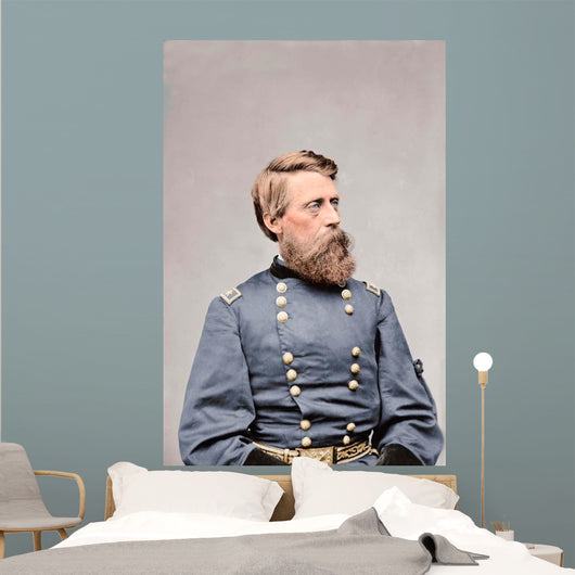 Civil War General Jefferson Wall Decal Design 6
