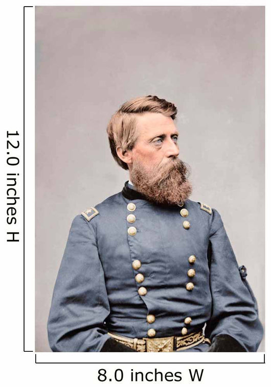 Civil War General Jefferson Wall Decal Design 6