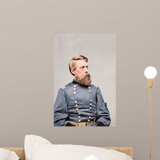 Civil War General Jefferson Wall Decal Design 5