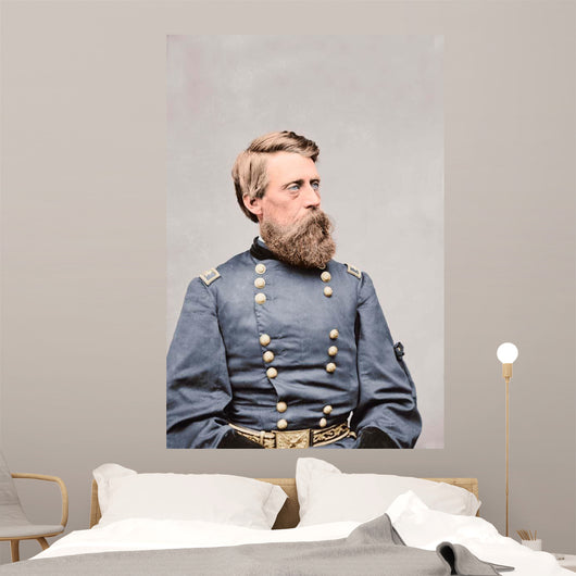 Civil War General Jefferson Wall Decal Design 5