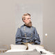 Civil War General Jefferson Wall Decal Design 5