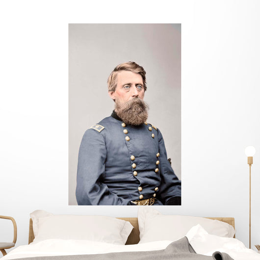 Civil War General Jefferson Wall Decal Design 4