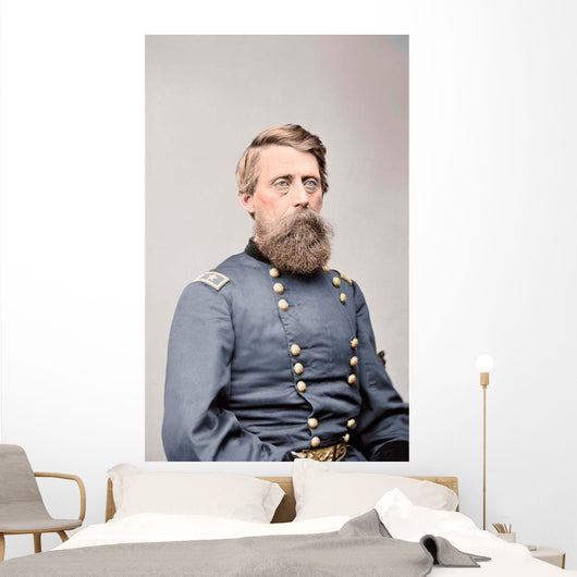 Civil War General Jefferson Wall Decal Design 4