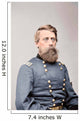 Civil War General Jefferson Wall Decal Design 4