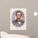 Digitally Restored Vintage Abraham Wall Decal