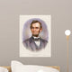 Digitally Restored Vintage Abraham Wall Decal