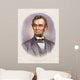Digitally Restored Vintage Abraham Wall Decal
