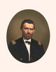 Oval Portrait Major General Wall Decal Design 3