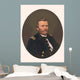Oval Portrait Major General Wall Decal Design 2