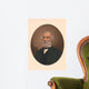 Oval Portrait Robert E Wall Decal