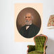 Oval Portrait Robert E Wall Decal