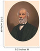 Oval Portrait Robert E Wall Decal