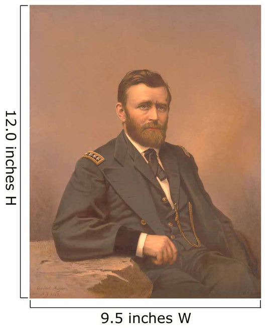 Painting Lieutenant General Ulysses Wall Decal