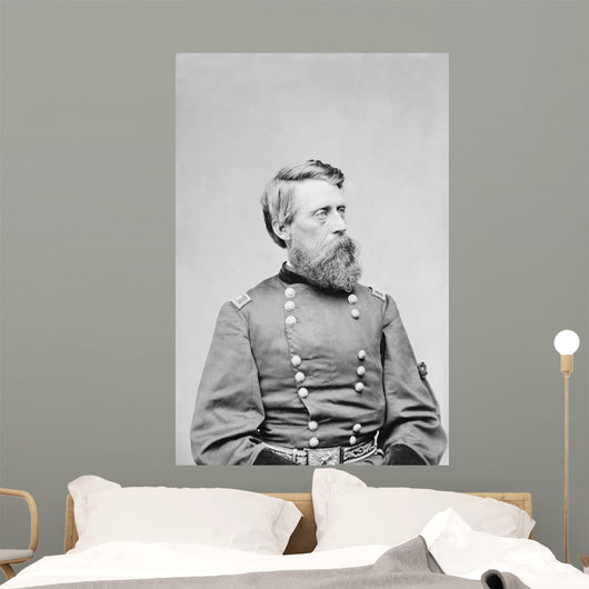 Civil War General Jefferson Wall Decal Design 3