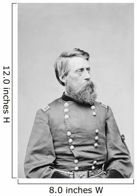 Civil War General Jefferson Wall Decal Design 3