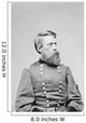 Civil War General Jefferson Wall Decal Design 3