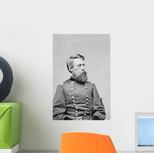Civil War General Jefferson Wall Decal Design 2