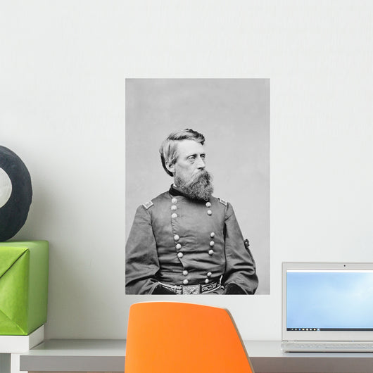 Civil War General Jefferson Wall Decal Design 2