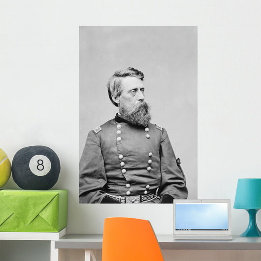 Civil War General Jefferson Wall Decal Design 2