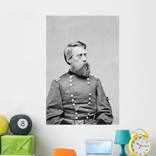 Civil War General Jefferson Wall Decal Design 2