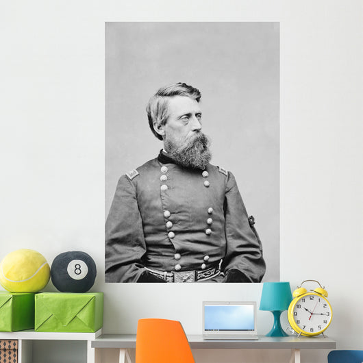 Civil War General Jefferson Wall Decal Design 2