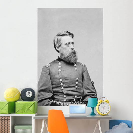 Civil War General Jefferson Wall Decal Design 2