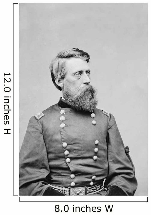 Civil War General Jefferson Wall Decal Design 2