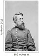 Civil War General Jefferson Wall Decal Design 2