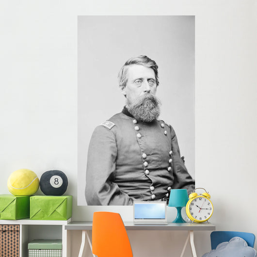 Civil War General Jefferson Wall Decal Design 1