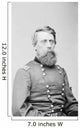 Civil War General Jefferson Wall Decal Design 1