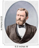 Head-and-shoulders Portrait Ulysses S Wall Decal Design 2