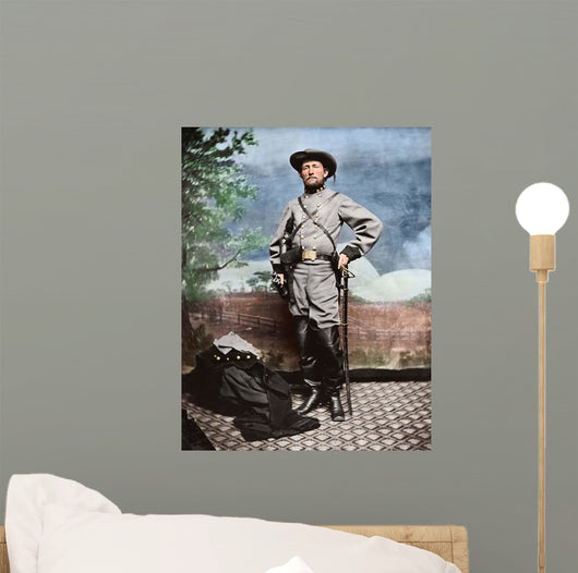 Confederate Army Colonel John Wall Decal Design 2