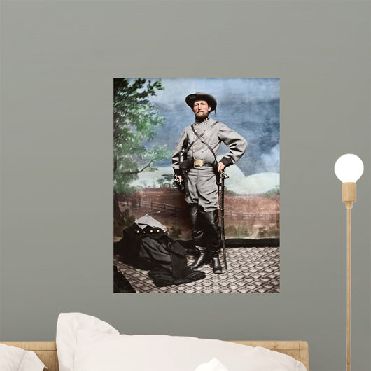 Confederate Army Colonel John Wall Decal Design 2