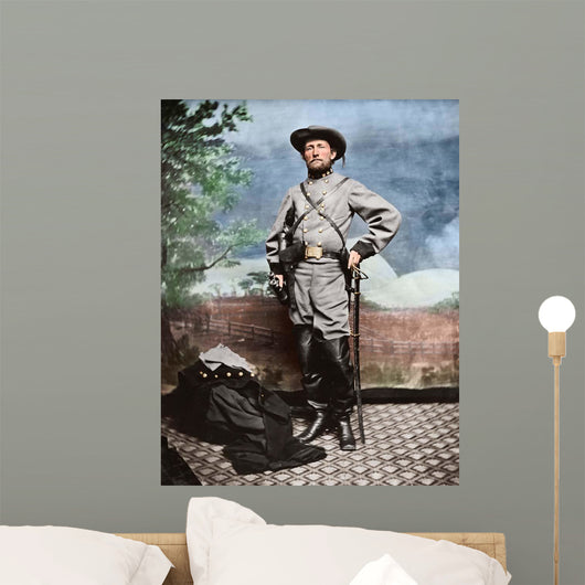 Confederate Army Colonel John Wall Decal Design 2
