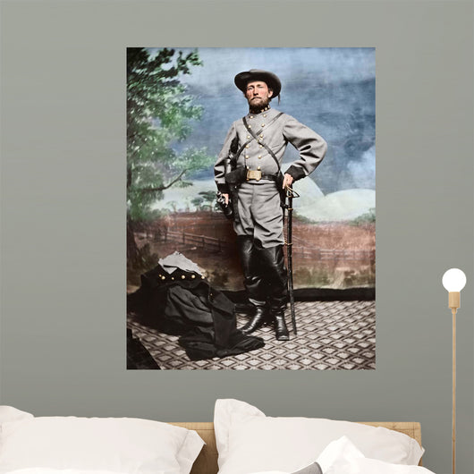 Confederate Army Colonel John Wall Decal Design 2