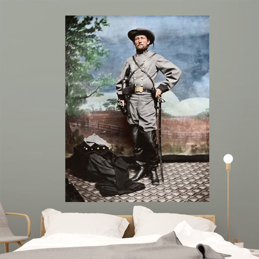 Confederate Army Colonel John Wall Decal Design 2