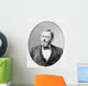 Head-and-shoulders Portrait Ulysses S Wall Decal Design 1