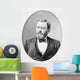 Head-and-shoulders Portrait Ulysses S Wall Decal Design 1