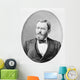 Head-and-shoulders Portrait Ulysses S Wall Decal Design 1