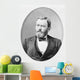 Head-and-shoulders Portrait Ulysses S Wall Decal Design 1