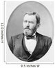 Head-and-shoulders Portrait Ulysses S Wall Decal Design 1