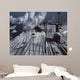 Belt Railway Looking toward Wall Decal Design 2
