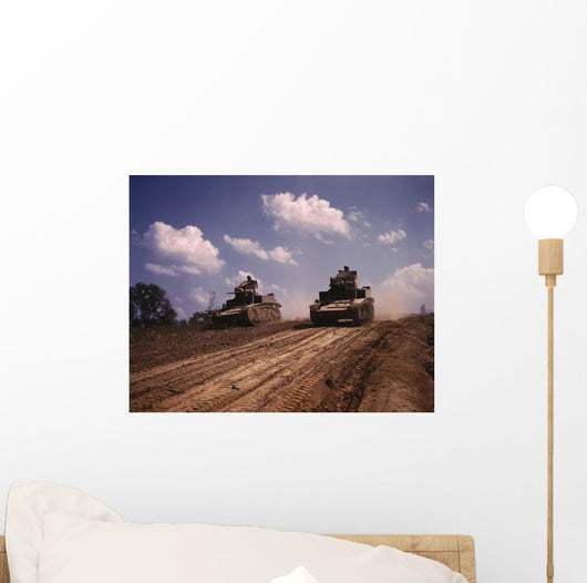 June 1942 M3 Stuart Wall Decal