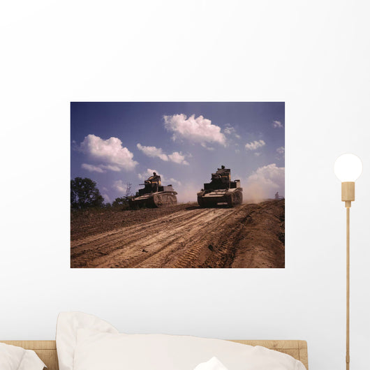 June 1942 M3 Stuart Wall Decal