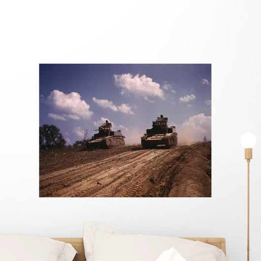 June 1942 M3 Stuart Wall Decal